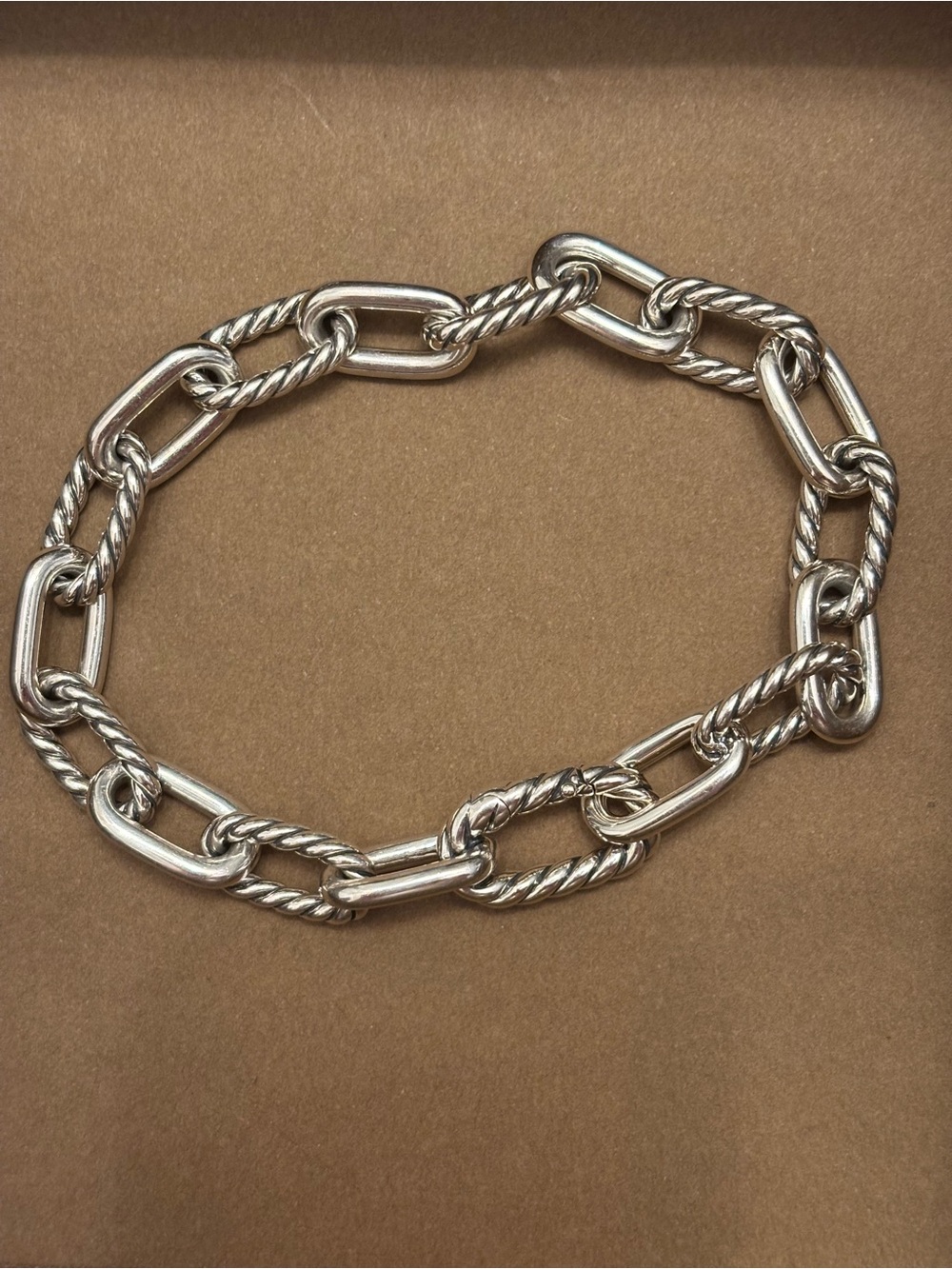 David Yurman Sterling Silver Madison Chain Bracelet updated with DY stamp photo - Picture 6 of 13